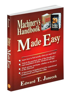 cover image of Machinery's Handbook Made Easy